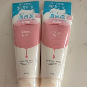 Pink Cleansing Wash - Gentle Peach Ceramide Cleanser